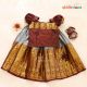 Vishu Twirl Skirt & Top Pattupavada for Baby Girls