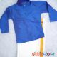 Royal Blue Onam Kurta & Mundu for Boys