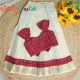 Scarlet Charm Onam Pattupavada Skirt & Top for Baby Girls
