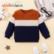 Toddler Boy Color-block Ribbed Knitted Sweater