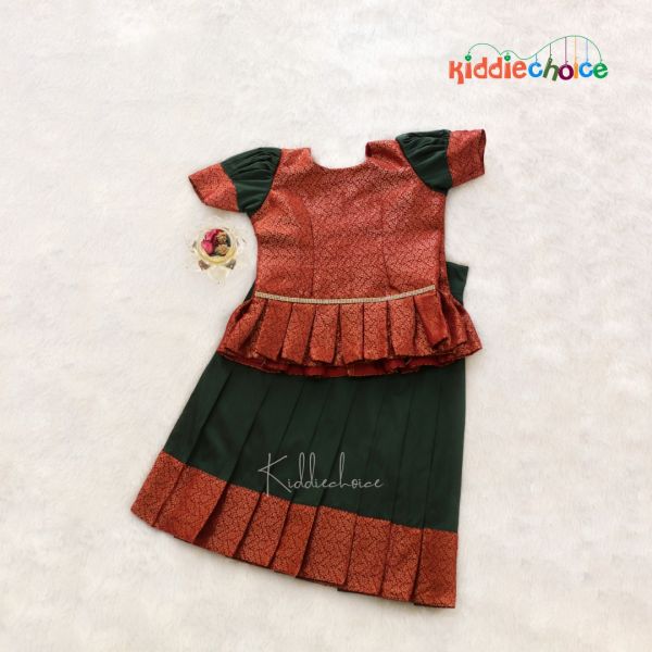 Pattu pavadai for 1 year baby sale