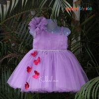 Butterfly Frock for baby Girl-0-3 months