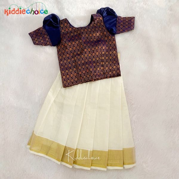 South Indian Traditional Dress for Baby girl |Traditional Lehenga Choli set